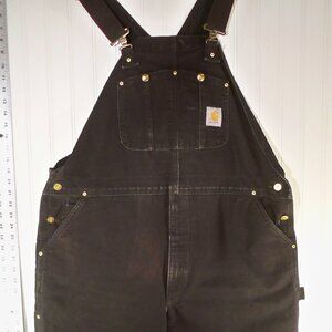 Carhartt, insulated Black Jean *Overalls